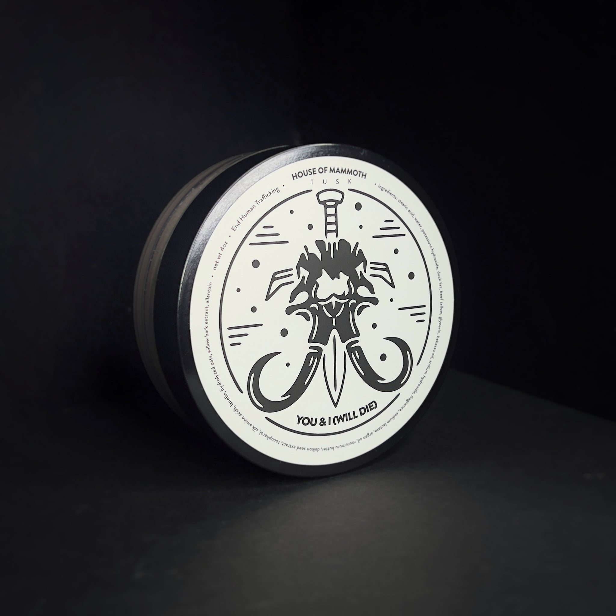 You & I (Will Die) shaving soap