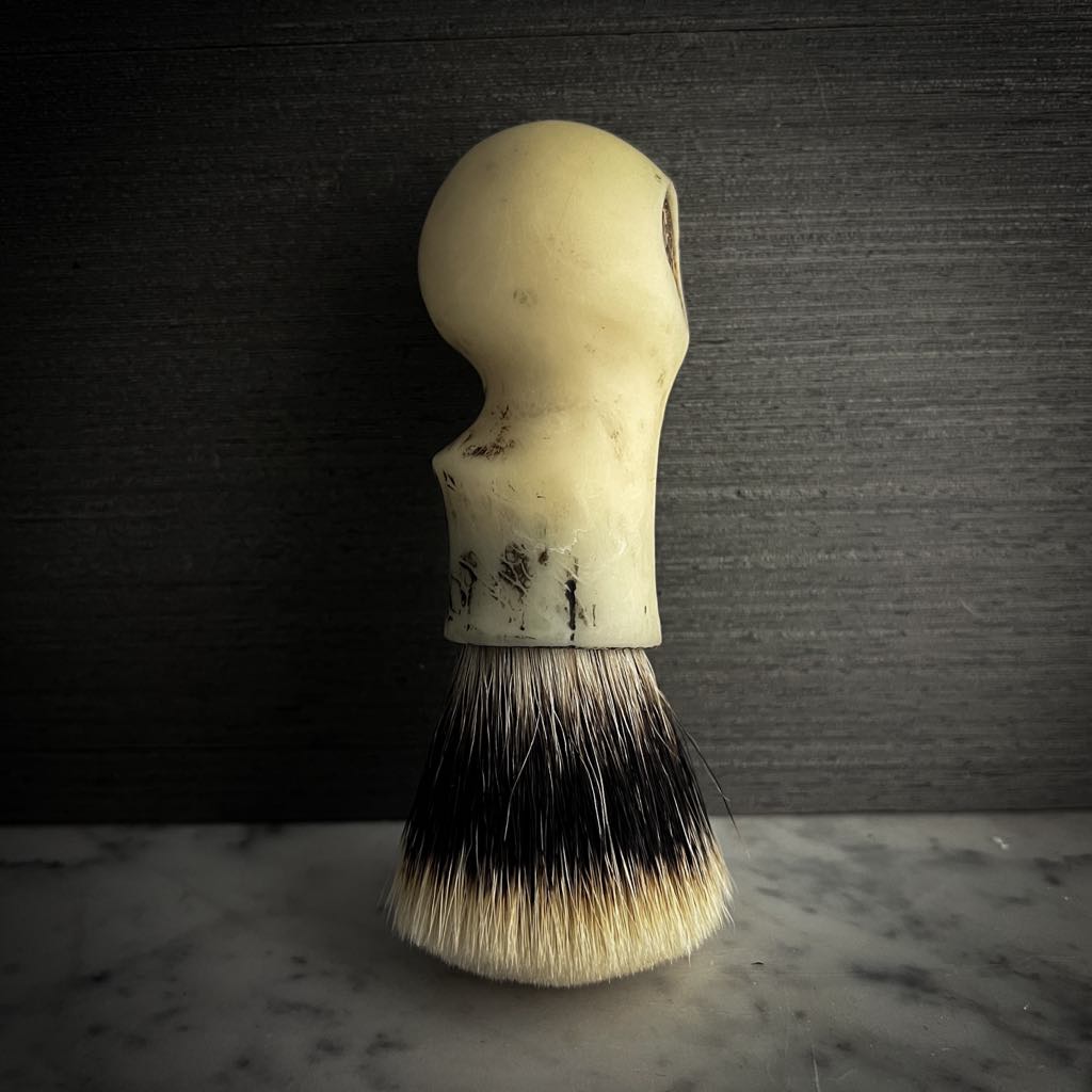 Chisel & Hound x Mammoth You & I (Will Die) shaving brush (w/ 26mm v25 Fanchurian knot)