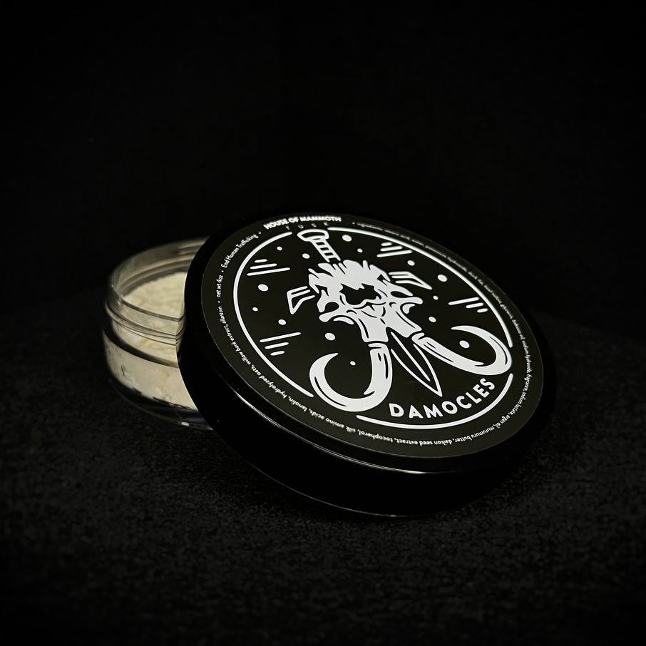 Damocles in Tusk shaving soap
