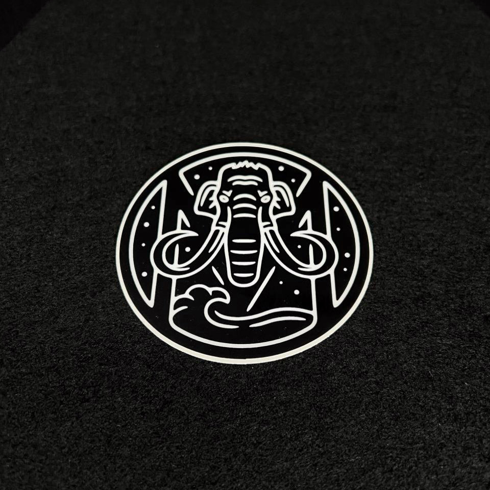 Mammoth Logo 3" Vinyl Sticker